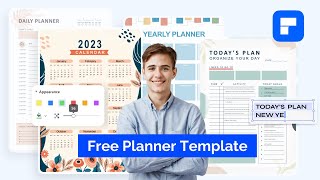 Weekly Planner 2023 Step by Step to Make a Printable Planner for FREE [upl. by Aihtak]