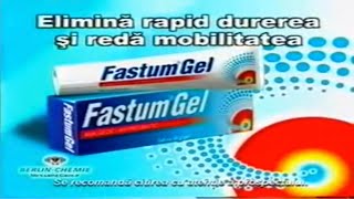 Reclama Fastum Gel aprilie 2006 [upl. by Irrabaj]