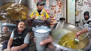 Androon Lahore Best Chanay Ghousia Muttun Chanay amp Jeeda Lassi😋 [upl. by Haldeman]