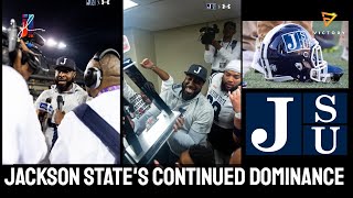 Jackson State ROUTS Alcorn to go UNDEFEATED in conference play [upl. by Paterson]