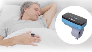 LOOKEE® Sleep Monitors Wrist amp Ring Styles Tracking Sleep Apnea and CPAP Effectiveness [upl. by Aicilaanna]