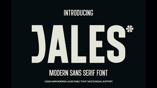 JALES Font Download [upl. by Eelyam250]