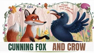 The Cunning Fox and the Foolish Crow [upl. by Amalia]