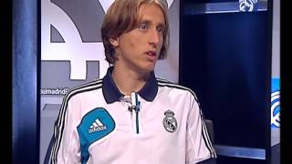 Luka Modrics first Interview with RealmadridTV [upl. by Naleag293]