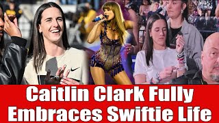 Caitlin Clark Goes Full Swiftie at Epic Concert [upl. by Dragoon]