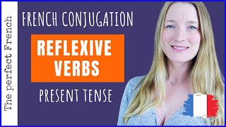 Reflexive verbs in French  How to conjugate them in present tense  French grammar [upl. by Saref106]