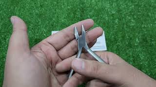 Dental Aderer Plier Three Jaw Orthodontic Tooth Wire Braces Bending Loop Forming [upl. by Enrichetta]