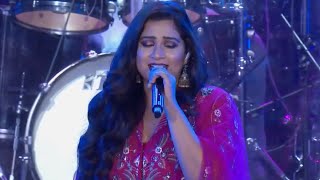 Shreya Ghoshal  Live concert  Expo 2020  Anuraaga Vilochananayi song [upl. by Lindberg160]