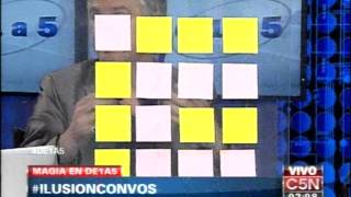 C5N  DE 1 A 5 TRUCOS DE MAGIA EN VIVO PARTE 2 [upl. by Arolf]