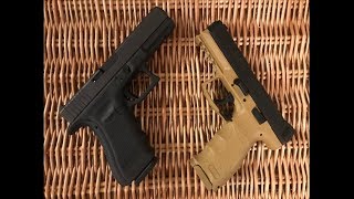 Пистолеты Glock 17 Gen4 MOS vs HampK SFP 9  Ответ критикам Глока  не жалейте времени и патронов [upl. by Anuahsed173]