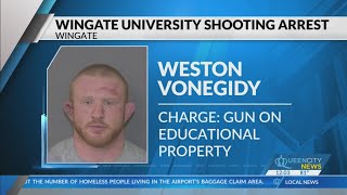 Man charged in shooting on Wingate University campus [upl. by Teilo]