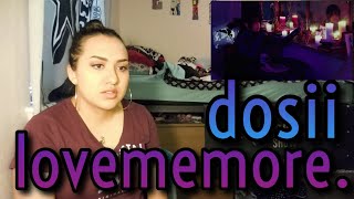 dosii  quotlovememorequot MV Reaction [upl. by Ysac]