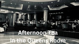 Afternoon Tea in the Queens Room on QM2 [upl. by Yonatan]