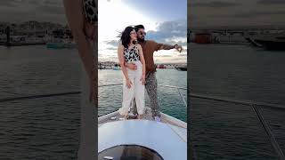 Kritika Armaan Visit Dubai Sea🥰 shorts kritikamalik [upl. by Odraboel]