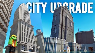 MASSIVE City Improvements  Lets Play Minecraft 632 [upl. by Brainard]