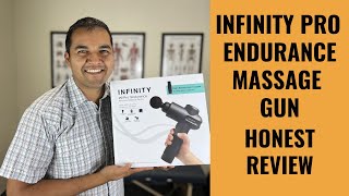 Infinity PR Pro Endurance Percussion Massage Gun  Honest Physical Therapist Review [upl. by Westbrook]