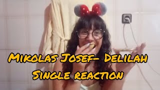 Mikolas Josef Delilah Single reaction [upl. by Arten]