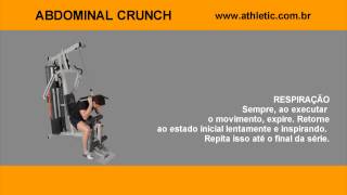 Academia Residencial Athletic Advanced 300M  Abdominal Crunch [upl. by Woodward989]