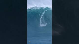 JAWS BIGGEST WAVES EVER SURFED XXL CARLOS BURLE Shorts [upl. by Middle]