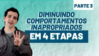 Gestão de comportamentos inapropriados para pessoas com Autismo  PARTE III [upl. by Arayt]