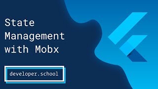 Flutter State Management with Mobx [upl. by Weaks187]