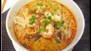 SINGAPORE SEAFOOD LAKSA CURRY Recipe [upl. by Adabelle]