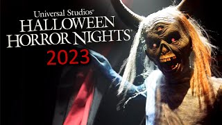 Halloween Horror Nights 2023 RIP TOUR at Universal Studios HOLLYWOOD [upl. by Imim499]