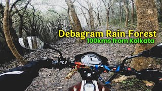 DEBAGRAM RAIN FOREST  Hidden Gem Near Kolkata  Exclusive Explore By Bikers  One Day Ride 💥 [upl. by Altis449]