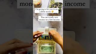 Saving Money on a Low Income  shortsyoutube budgetandsave money [upl. by Ayardna]