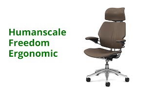 How to Adjust and Use your New Humanscale Freedom Task Chair [upl. by Allimac]