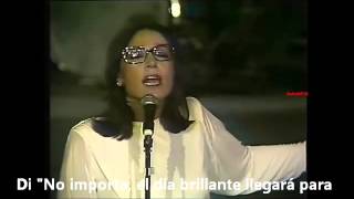 Nana Mouskouri Aspri mera subs español [upl. by Arrakat]