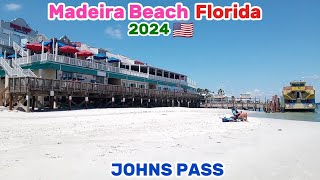 MADEIRA BEACH FLORIDA Johns Pass [upl. by Ingram810]