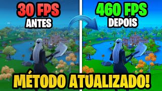 🚨COMO AUMENTAR MUITO o FPS e REDUZIR INPUTLAG no FORTNITE TEMPORADA 4 RODAR FORTNITE em PC FRACO [upl. by Rimidalb]