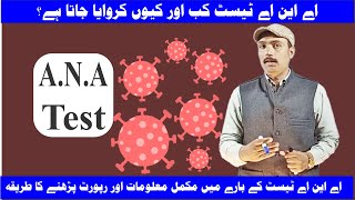 ANA Test  ANA test in Urdu  antinuclear antibody test  what is ANA test and its uses  Pasban [upl. by Niltac]