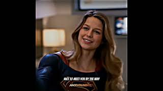 Supergirl Meets Kara Danvers shorts fyp viral dc cw supergirl arrowverse edit ytshorts [upl. by Lorak]