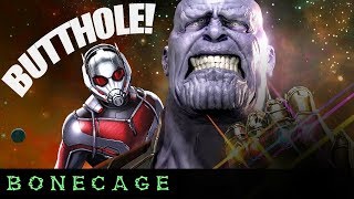 Ant Man VS Thanos Butthole Song  quotGet Smallquot by Bonecage  Ant Man Meme [upl. by Iris]