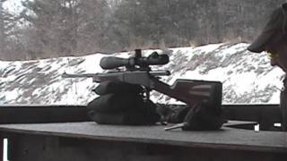 Browning BLR 450 Marlin 100yd Scope Sight In Part 2 of 3 [upl. by Edelson]