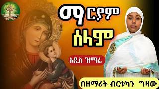 ማርያም ሰላም  ዘማሪት ብርቱካን ግዛው አዲስ ዝማሬ [upl. by Waki350]