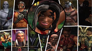 MORTAL KOMBAT ALL TRANSITIONS AND TRAPS on SAREENA Deception And Armageddon 4K60FPS [upl. by Zarla706]