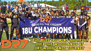 7on7 Football Highlights  True Buzz 18u Wins Shootout Over The Woodlands in Championship DR7 7v7 [upl. by Rusty]