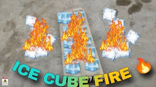 WATER Meets FIRE in This CRAZY Ice Cube Experiment at Homeytvideo [upl. by Naitsirhk918]