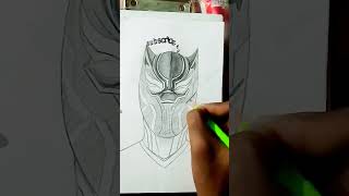 black panther drawing video  the doodle sketch drawing [upl. by Aramenta149]