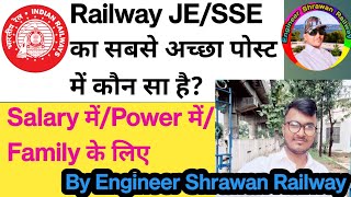 Best Post Of RRB JESSE  Best RRB JESSE post in Railway  rrb sse vacancy 2023 [upl. by Aisylla]