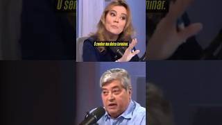 DATENA NÃO PARA DE INTERROMPER NATUZA NERY EM ENTREVISTA E ELA FICA P DA VIDA shorts [upl. by Hehre]