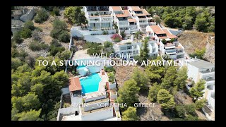 Welcome to A Stunning Holiday Apartment  Amoni Korinthia Greece [upl. by Adnah]