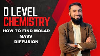 HOW TO FIND MOLECULAR MASS BEFORE DIFFUSION  IGCSE  O LEVEL [upl. by Hannad975]