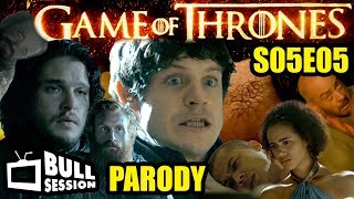 Dinner With The Boltons  Game of Thrones Abridged  S05E05 [upl. by Nare]