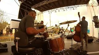 CuBop  College Park Jazz Festival  Bronze Dance  Carl Hamilton Drums [upl. by Viens]