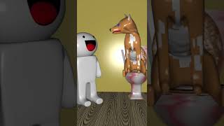 Odd1sout reality shifting toilet shorts toilet odd1sout reality memes tiktok dog dogshorts [upl. by Busby]