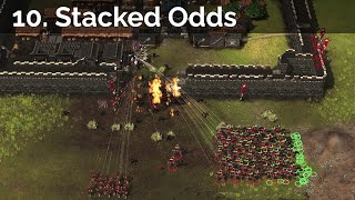 Stronghold Warlords Tactician Trail 10  Stacked Odds [upl. by Edahsalof]